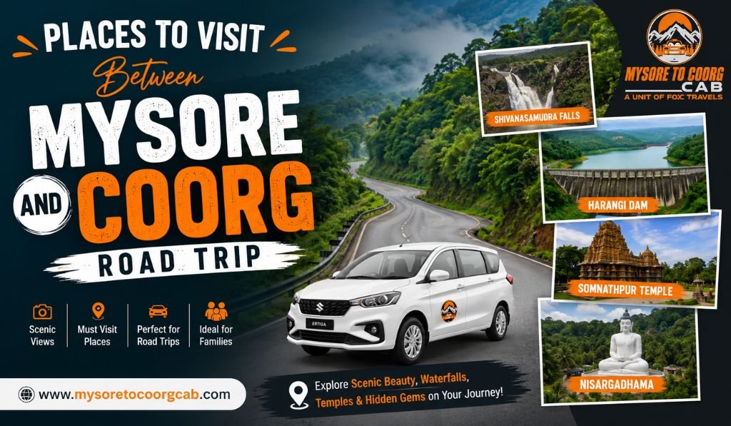 Places to Visit Between Mysore and Coorg Road Trip