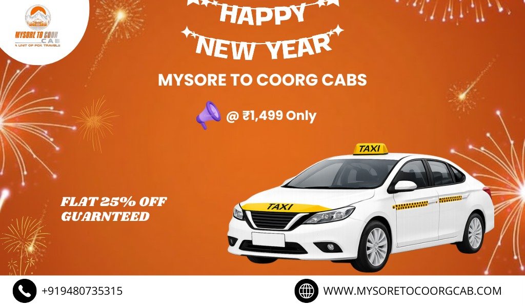 Mysore to Coorg Cabs – New Year Offer