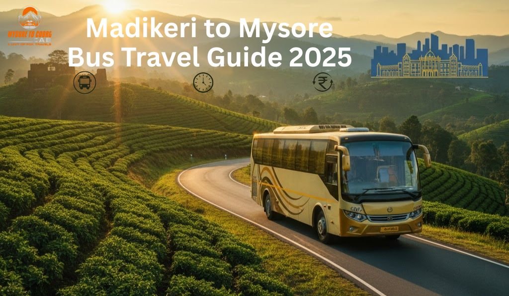 Madikeri to Mysore Bus