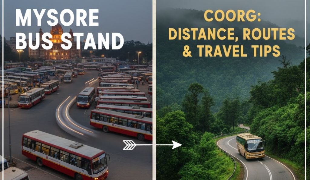 Mysore Bus Stand to Coorg