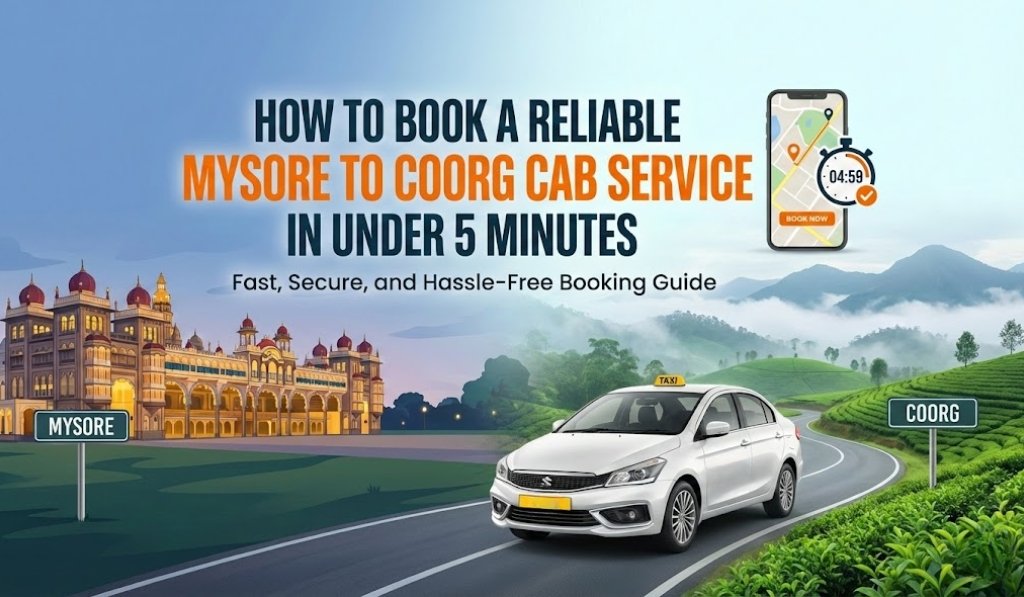 How to Book a Reliable Mysore to Coorg Cab Service